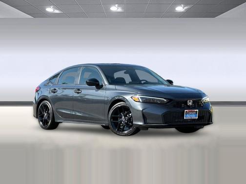 Meteorite Gray Metallic 2026 Honda Civic Sport