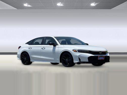 Platinum White Pearl 2026 Honda Civic Sport