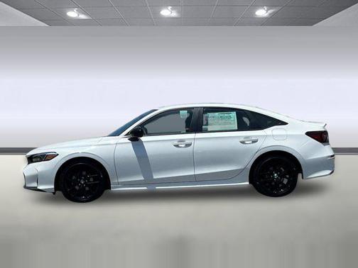 Platinum White Pearl 2026 Honda Civic Sport