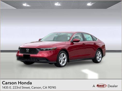 Radiant Red Metallic 2026 Honda Accord LX 1.5T