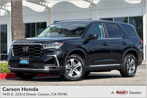 Crystal Black Pearl 2025 Honda Pilot EX-L