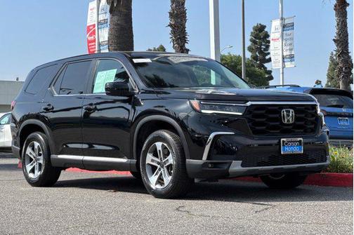 Crystal Black Pearl 2025 Honda Pilot EX-L