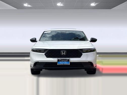 Platinum White Pearl 2023 Honda Accord Hybrid Sport