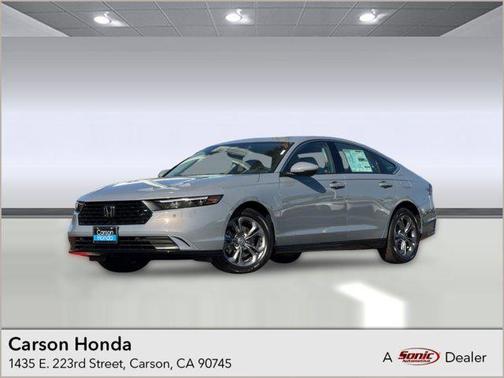 Urban Gray Pearl 2025 Honda Accord Hybrid EX-L Sedan