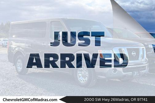 2019 Nissan NV Passenger NV3500 HD SL V8