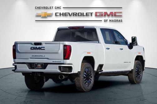 Glacier White Tricoat 2026 GMC Sierra 2500 Denali Ultimate