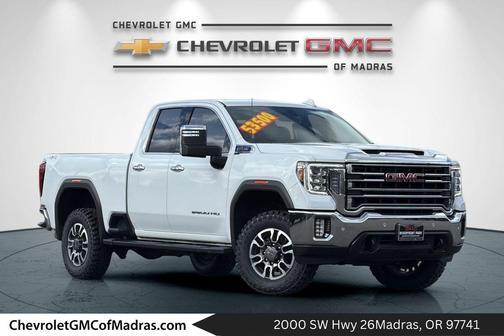 Summit White 2022 GMC Sierra 2500 SLT
