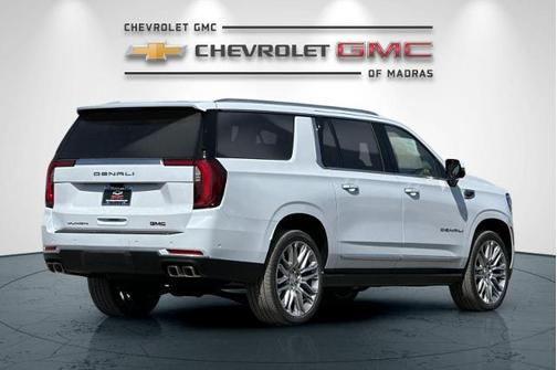 Glacier White Tricoat 2026 GMC Yukon XL Denali
