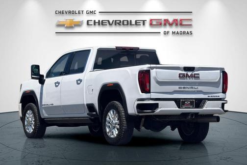 White Frost Tricoat 2022 GMC Sierra 3500 Denali