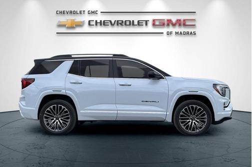 Glacier White Tricoat 2026 GMC Terrain Denali