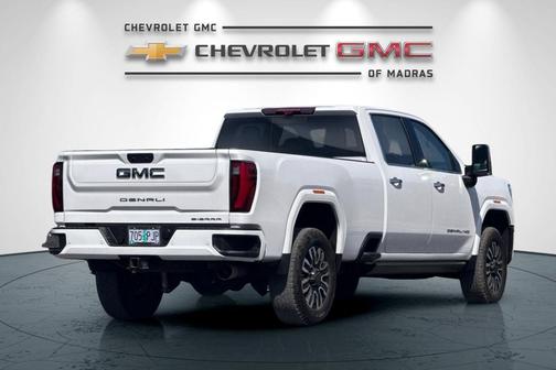 White Frost Tricoat 2024 GMC Sierra 3500 Denali