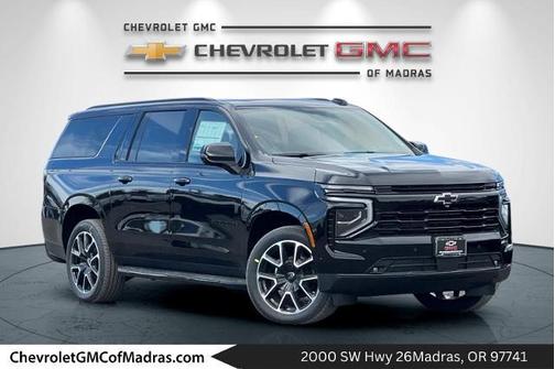 Black 2026 Chevrolet Suburban RST