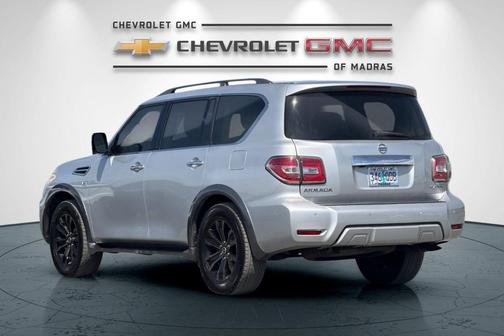 Brilliant Silver 2017 Nissan Armada Platinum