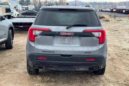 Satin Steel Metallic 2022 GMC Acadia AWD SLE