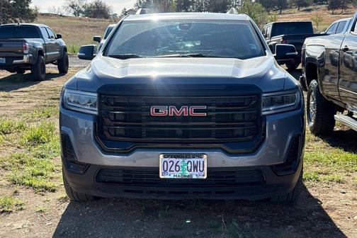 Satin Steel Metallic 2022 GMC Acadia AWD SLE