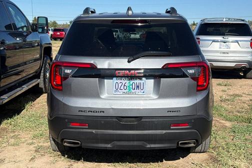 Satin Steel Metallic 2022 GMC Acadia AWD SLE