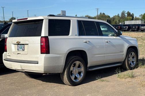 White Diamond Tricoat 2015 Chevrolet Tahoe LTZ