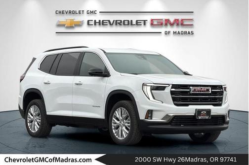 Summit White 2026 GMC Acadia Elevation AWD