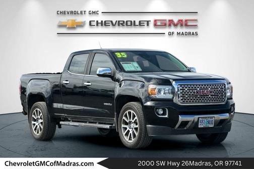 Onyx Black 2020 GMC Canyon Denali