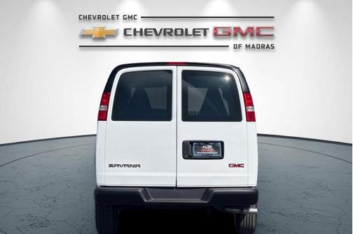 Summit White 2026 GMC Savana 3500 3500 Regular Wheelbase, Work Van, RWD
