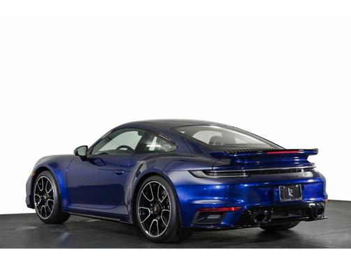 Gentian Blue Metallic 2022 Porsche 911 Turbo S