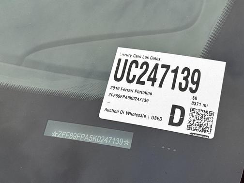 2019 Ferrari Portofino Base
