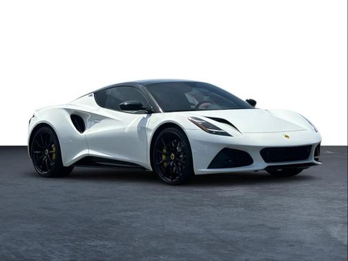 Mist White 2025 Lotus Emira V6