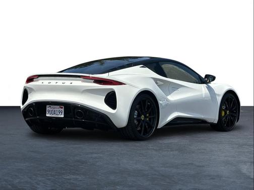 Mist White 2025 Lotus Emira V6
