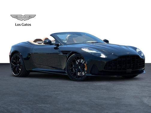 Jet Black 2025 Aston Martin DB12 Volante