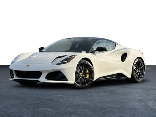 Mist White 2026 Lotus Emira V6 SE Coupe
