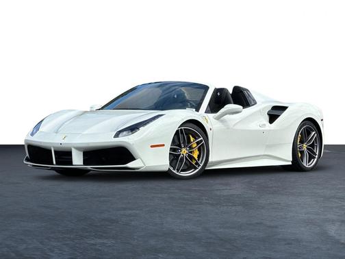 Bianco Avus 2018 Ferrari 488 Spider Base