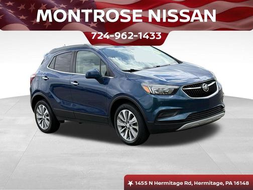 Deep Azure Metallic 2020 Buick Encore Preferred