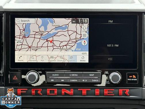 Afterburn Orange 2025 Nissan Frontier PRO-4X