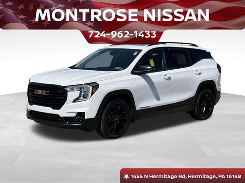 Summit White 2022 GMC Terrain SLT