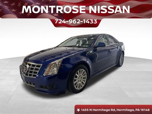 Opulent Blue Metallic 2012 Cadillac CTS Luxury
