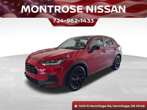 Milano Red 2024 Honda HR-V AWD Sport
