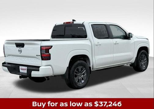 White 2026 Nissan Frontier SV