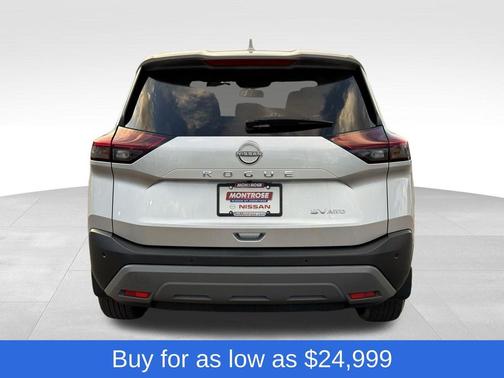 Brilliant Silver Metallic 2023 Nissan Rogue SV