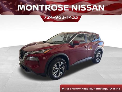 Scarlet Ember Tintcoat 2023 Nissan Rogue SV
