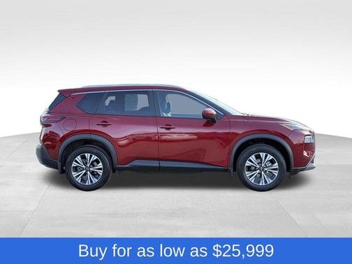 Scarlet Ember Tintcoat 2023 Nissan Rogue SV