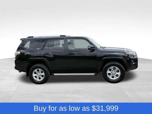 Midnight Black Metallic 2019 Toyota 4Runner SR5 Premium