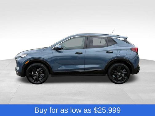 Ocean Blue Metallic 2025 Buick Encore GX Sport Touring