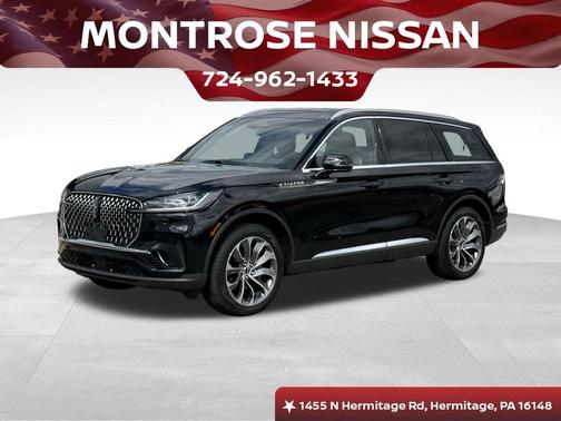 Infinite Black Metallic Clearcoat 2025 Lincoln Aviator Reserve AWD