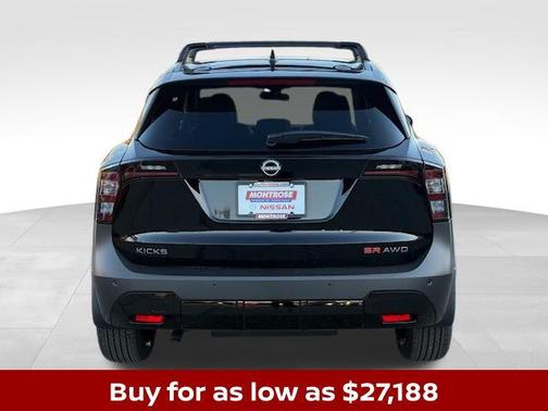 Super Black 2026 Nissan Kicks SR