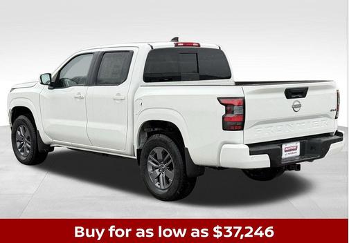 Glacier White 2026 Nissan Frontier SV