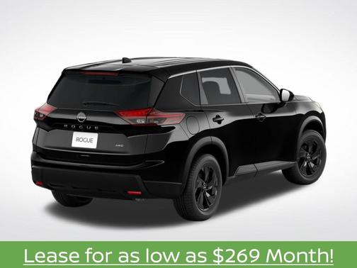 Super Black 2026 Nissan Rogue SV