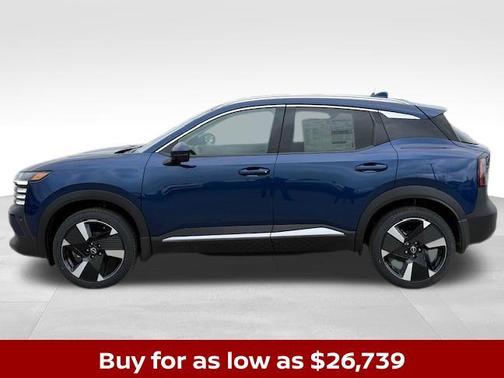 Deep Blue Pearl 2026 Nissan Kicks SR