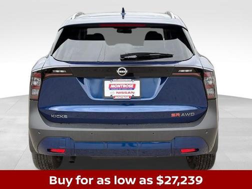 Deep Blue Pearl 2026 Nissan Kicks SR