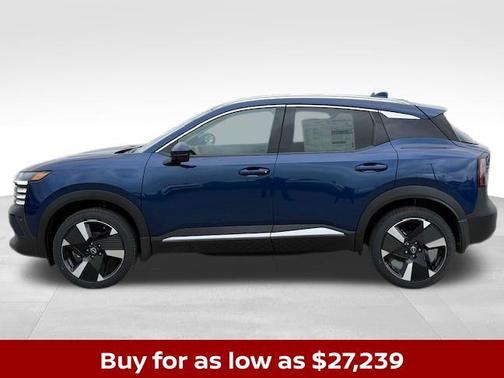 Deep Blue Pearl 2026 Nissan Kicks SR