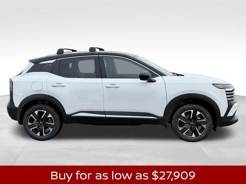 White 2026 Nissan Kicks SV